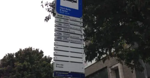 PARADERO SITP CHICO NORTE II SECTOR  312A00